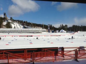Sista förberedelser av stadion 2013 _ foto Madelene Håll